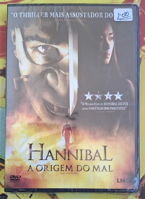 DVD - Filme - Hannibal - A origem do mal (Novo, original e selado)