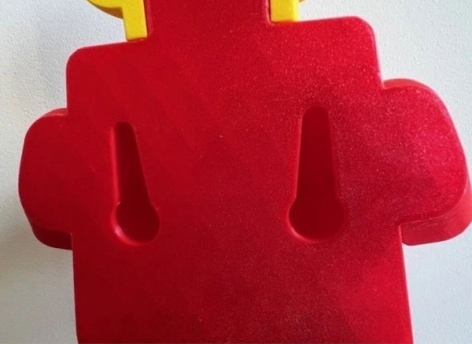 Ludzik lego, uchwyt, wieszak na papier toaletowy