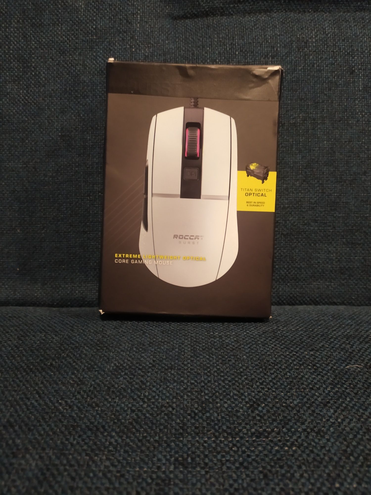 Mysz gamingowa Roccat Burst Core Aimo biała