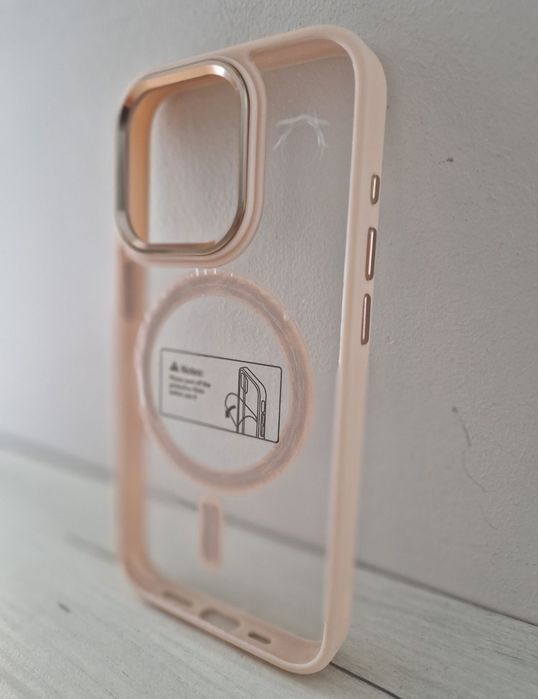 Tel Protect Magnetic Clear Case do Iphone 11 Pro Max Łososiowy