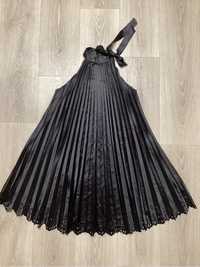 Женское черное платье