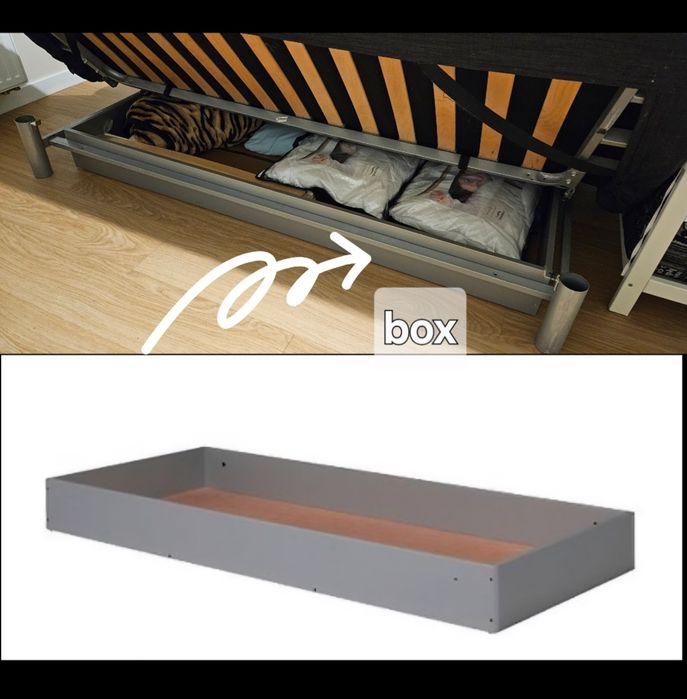 Skrzynia pojemnik box pod łóżko Ikea Nyhamn