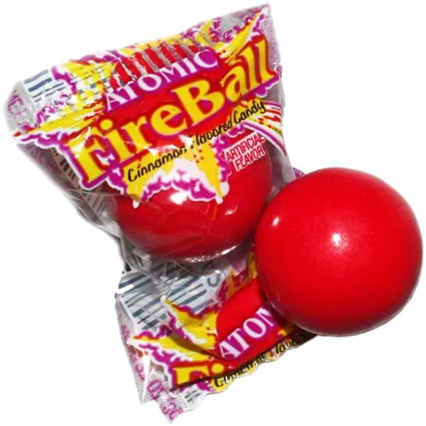 Карамель Ferrara Atomic Fireball Cinnamon Candy 10шт. острые, Мексика