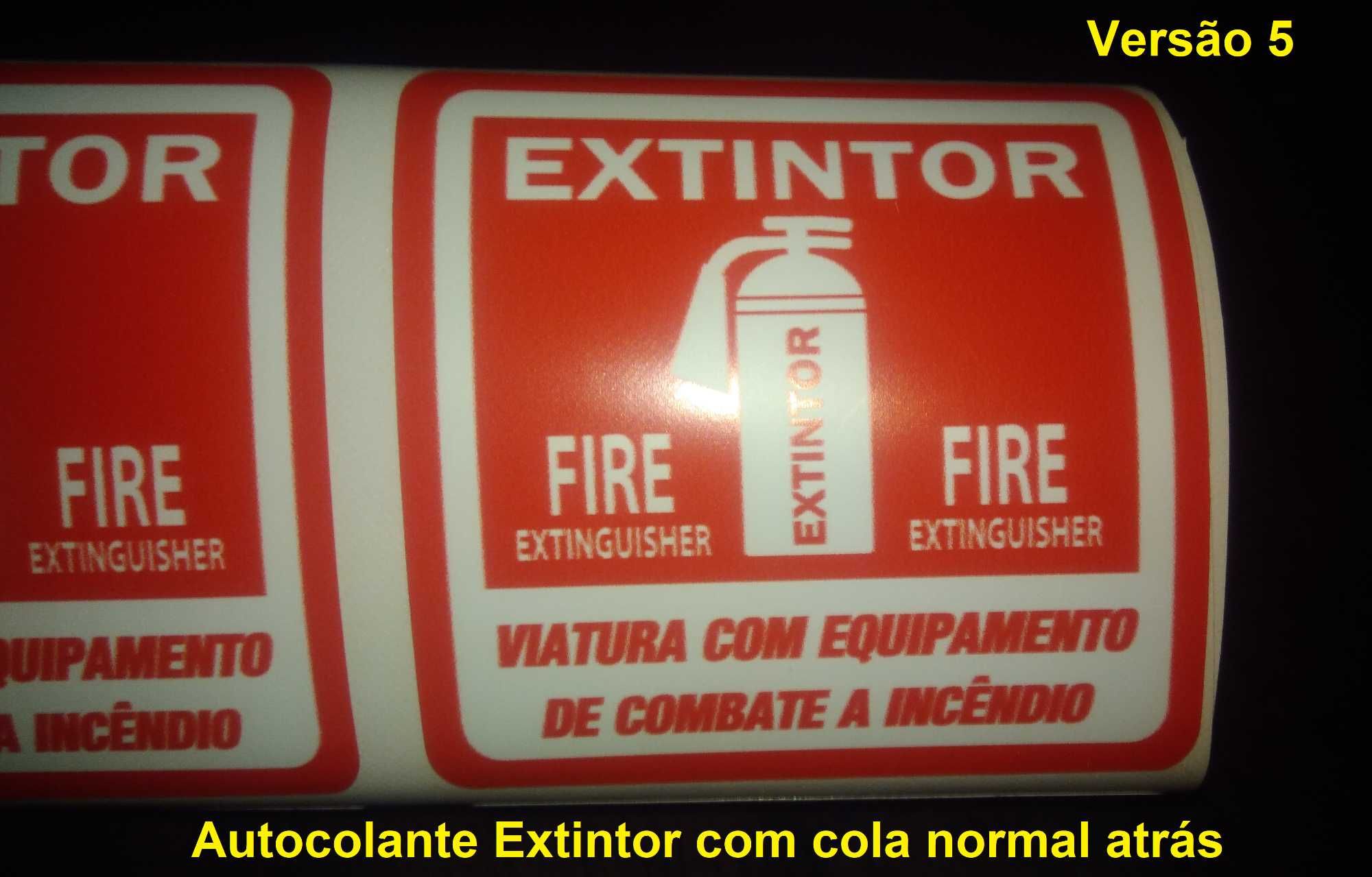 Autocolantes Proibido Fumar, Fumadores, Extintores e Quadro Eletrico