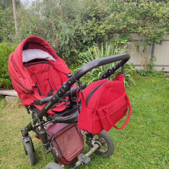 Коляска 2в1 с сумкой. Автолюлька в подарок