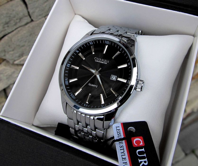 Розпродаж Кварцевий чоловічий годинник наручные часы Curren ОРИГІНАЛ