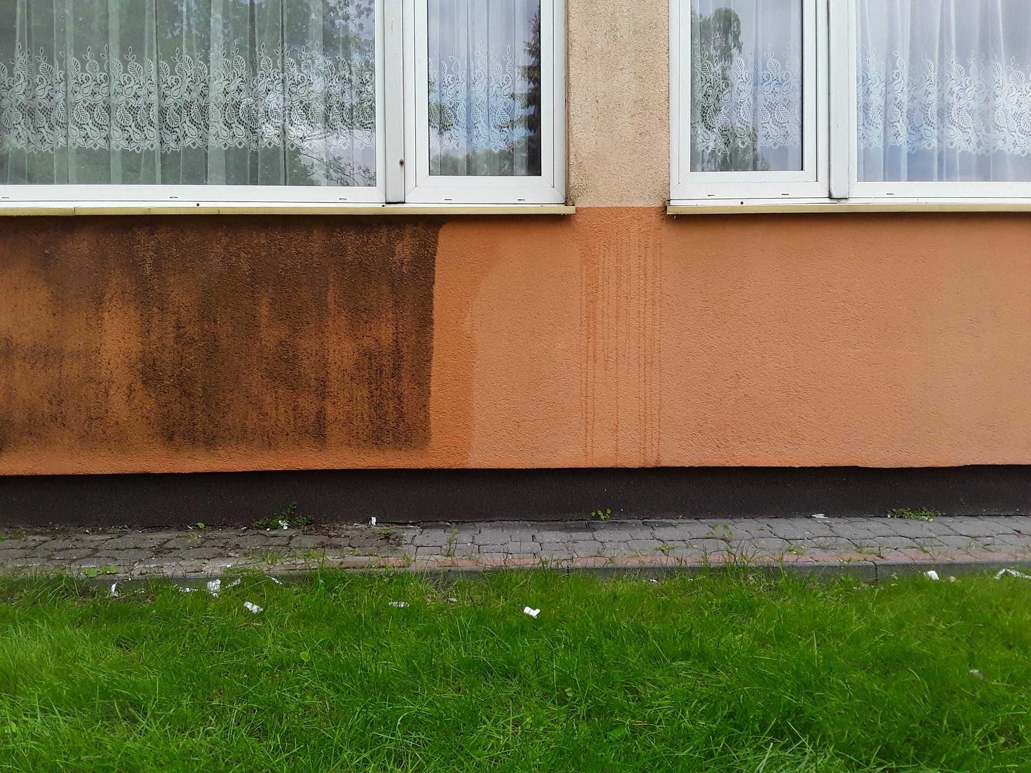 TANIO! Mycie elewacji, czyszczenie kostki brukowej, czyszczenie dachu.