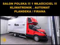 Iveco DAILY 35S18 PLANDEKA / FIRANA  AUTOMAT + 3,0D + 11 EP + Salon POLSKA + 1 Właściciel + Tempomat