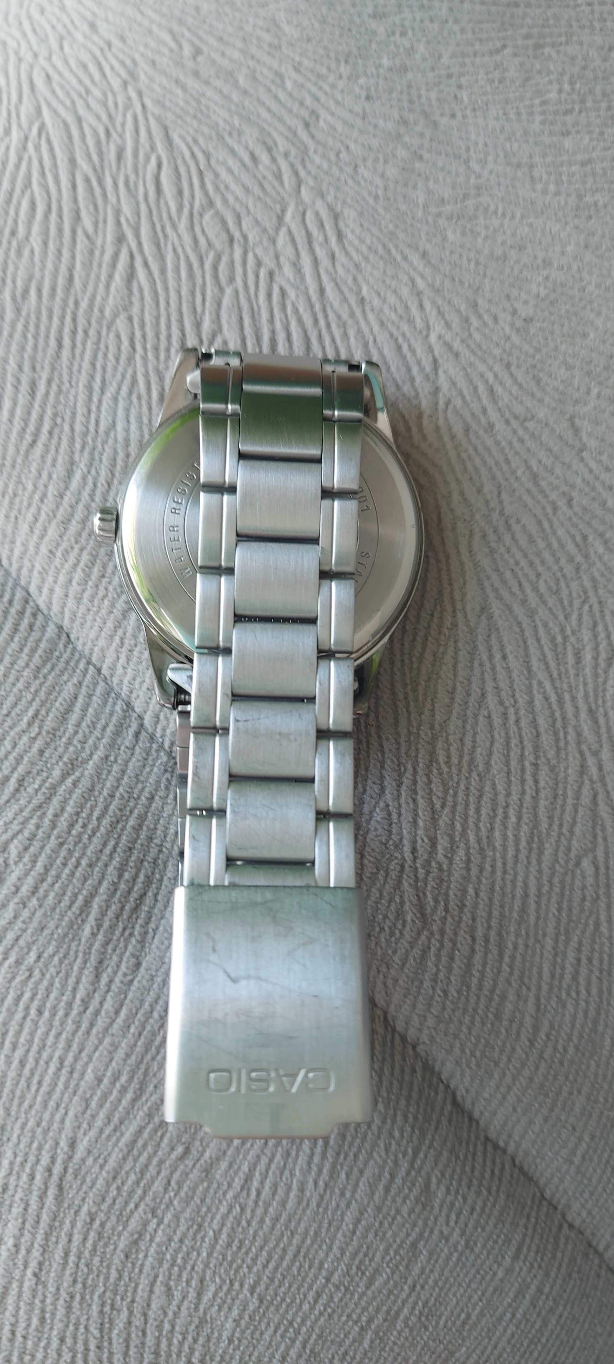 Zegarek Męski Casio MTP-V001 czarna tarcza