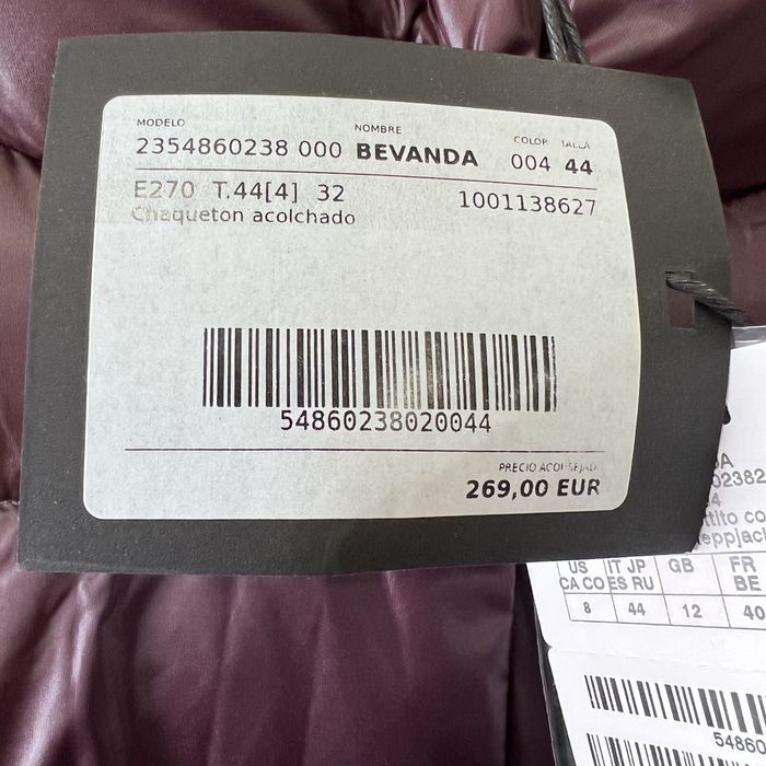 Kispo acolchoado Emme Marella Bevanda - NOVO