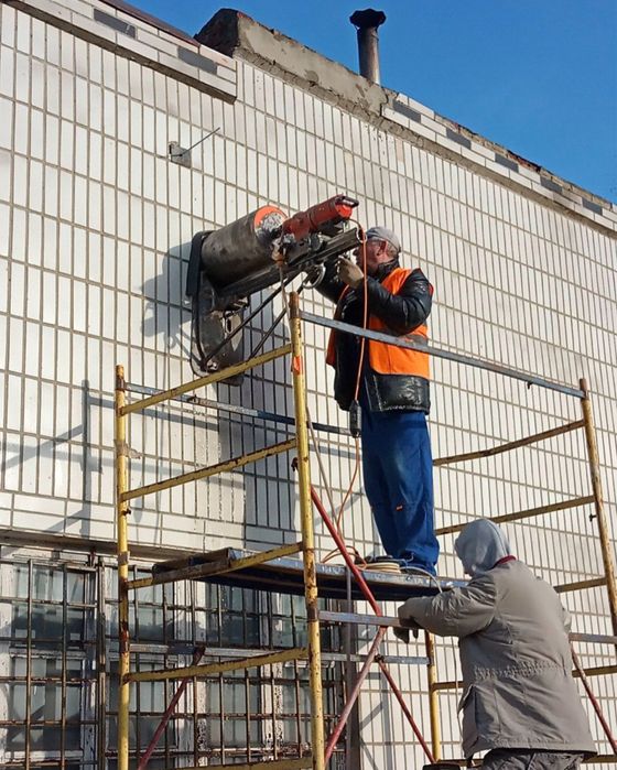 Алмазное сверление отверстий. Бурение стен. Резка бетона ЗВОНИТЕ!