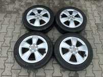 5x112 6j x 17" et48 Audi OE komplet z oponami