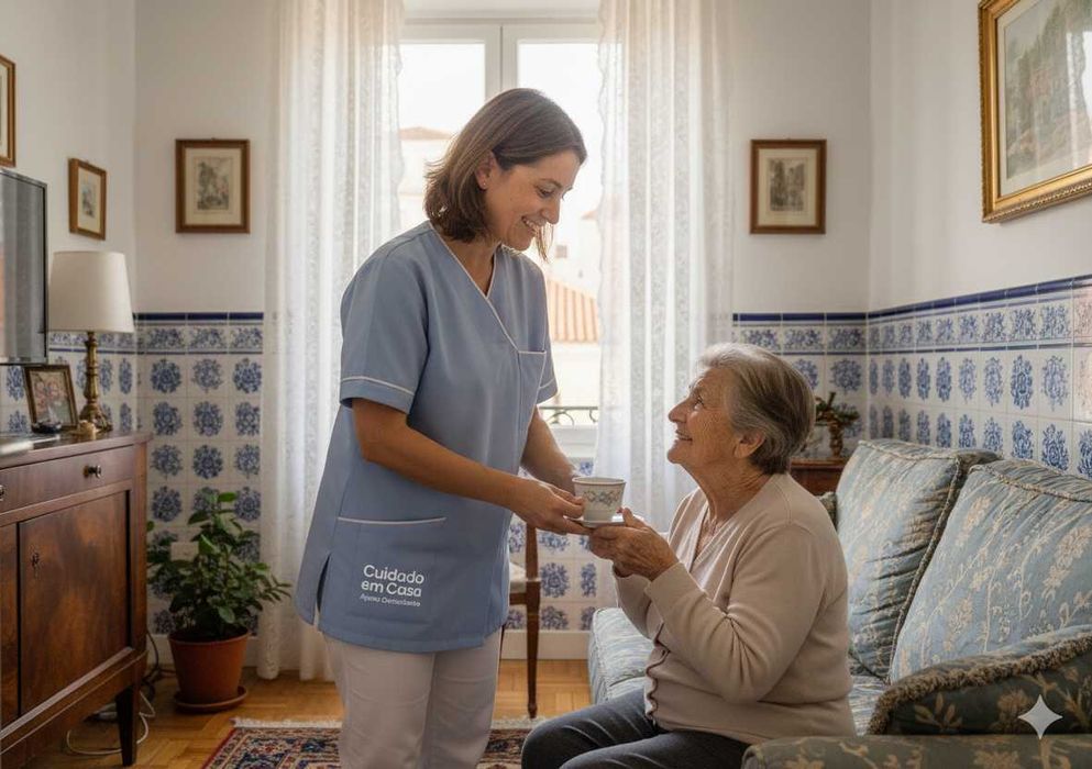 Apoio domiciliário a idosos em Lisboa – Cuidado em Casa