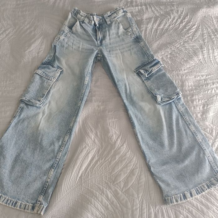 Jeansy H&M r.140