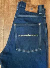 Винтажные широкие джинсы RocaWear