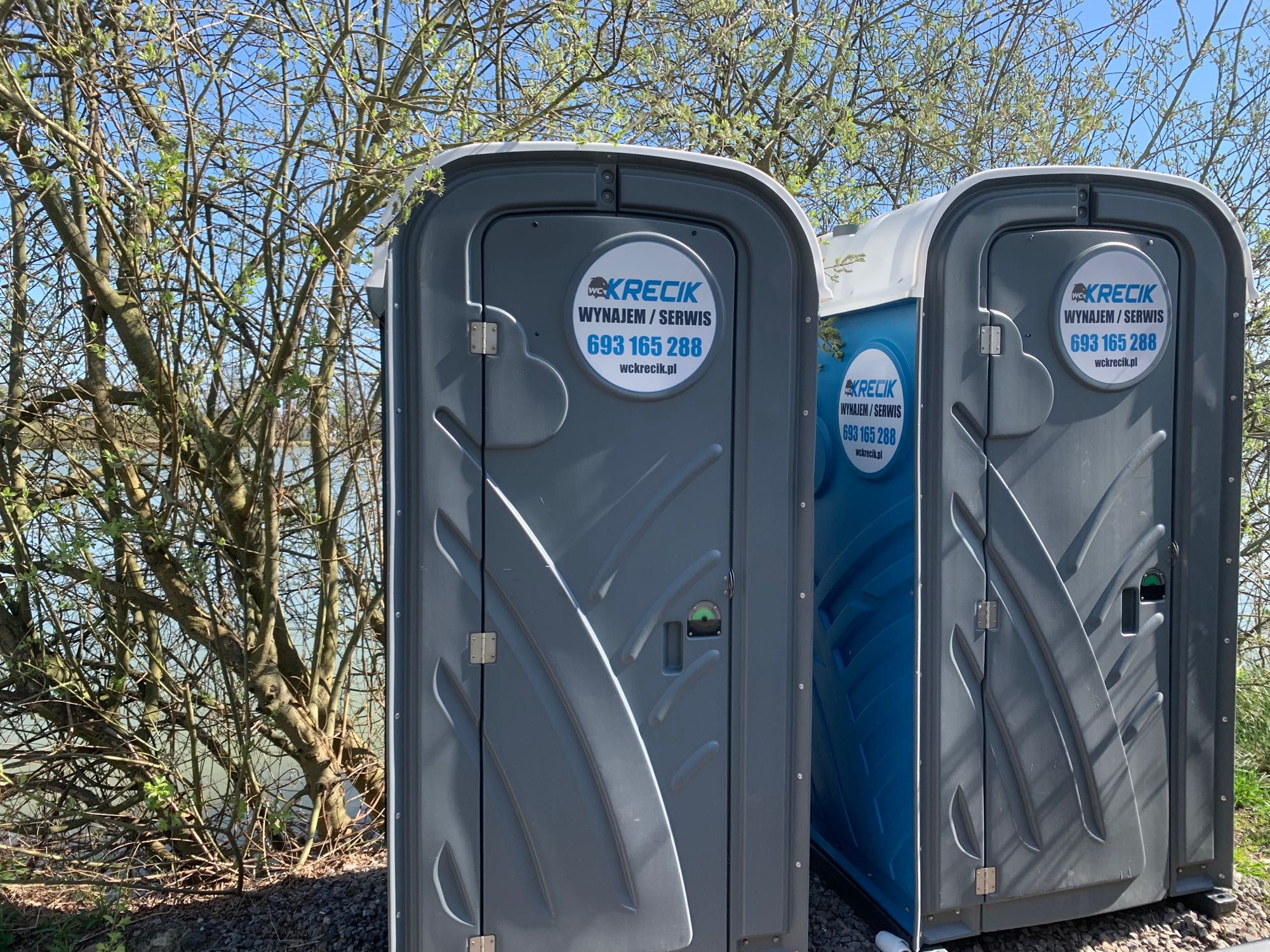 WC wynajem toalet przenośnych na budowę, działkę, imprezę - Chybie