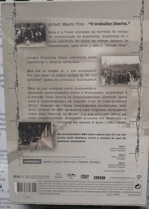 Auschwitz Os Nazis e a Solução Final RARIDADE