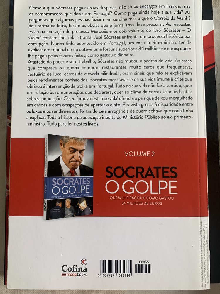 Livro “ Sócrates o golpe”