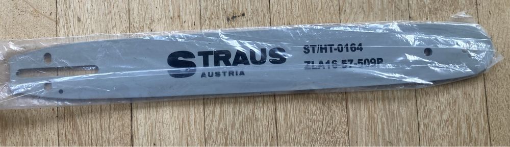 Nowa Prowadnica do Piły Łańcuchowej Straus Austria 14" 3/8" 52 zęby
