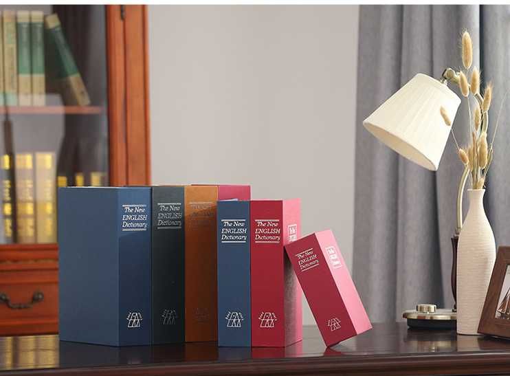 Sejf książka kasetka na pieniądze skrytka schowek