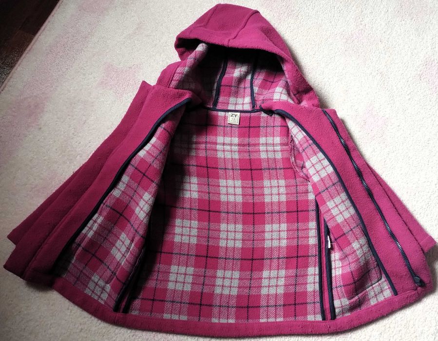 Casaco Inverno Menina 4-5 Anos Canadiana Quente