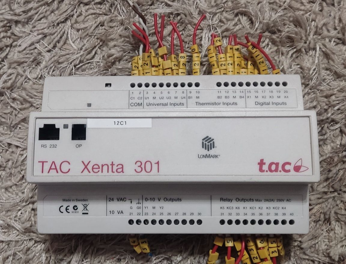 Sprzedam sterowniki TAC Xenta 302, 401, 421A, 491, 411, 451A oraz