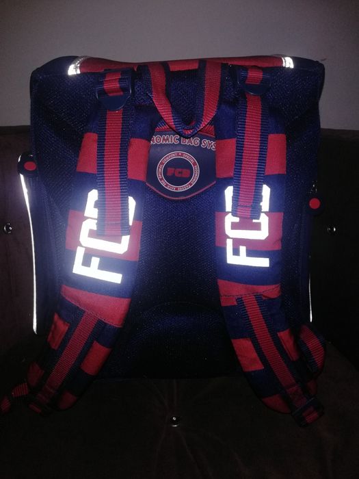 Tornister FCB usztywniany