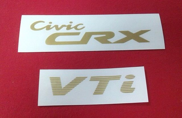 Autocolantes Honda Civic CRX Del Sol VTi, ESi, LSi / Honda HR-V