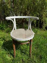 Krzesło stare drewniane przedwojenne antyk zabytkowe