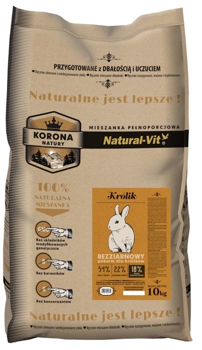 Mieszanka Korona Natury- Królik 1kg