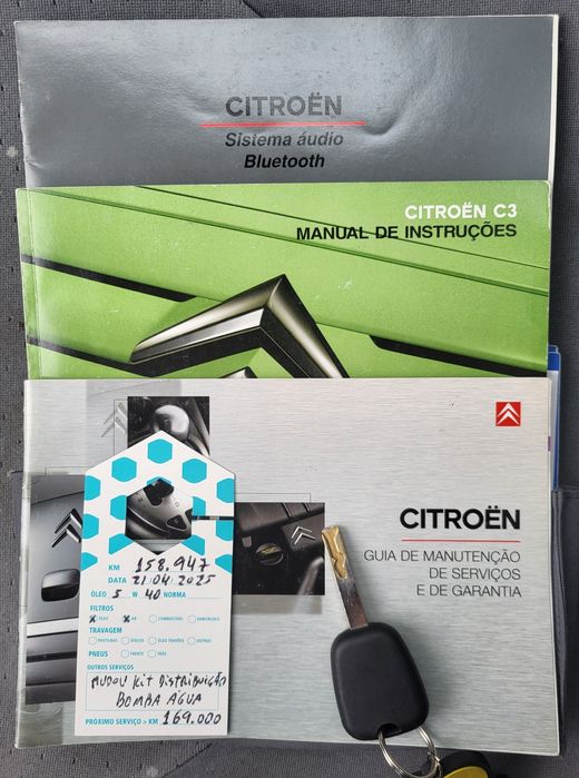 Citroën C3 1.1 60cv 163mil km