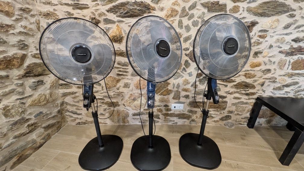 3 Ventoinhas Rowenta anti mosquito