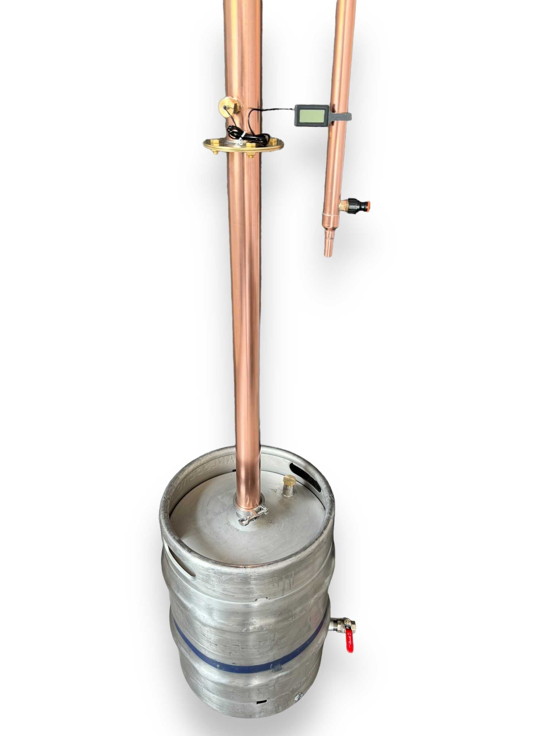 Destylator miedziany kolumna Basic LM/VM- spirytus i bimber