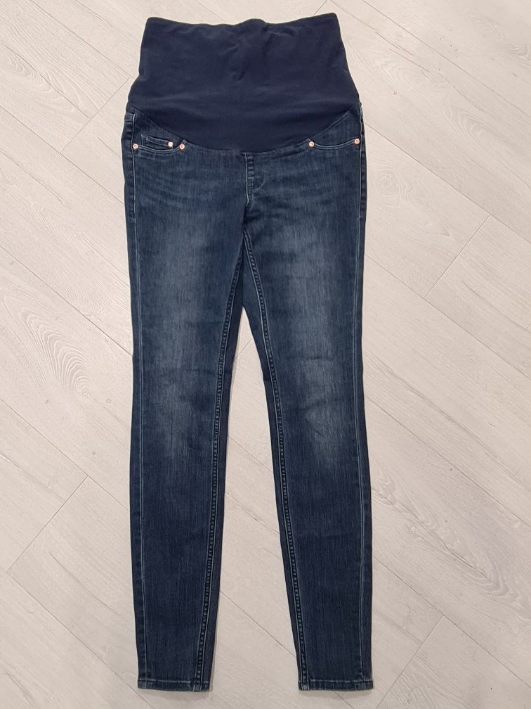 H&M spodnie ciążowe Super Skinny r. M idealne