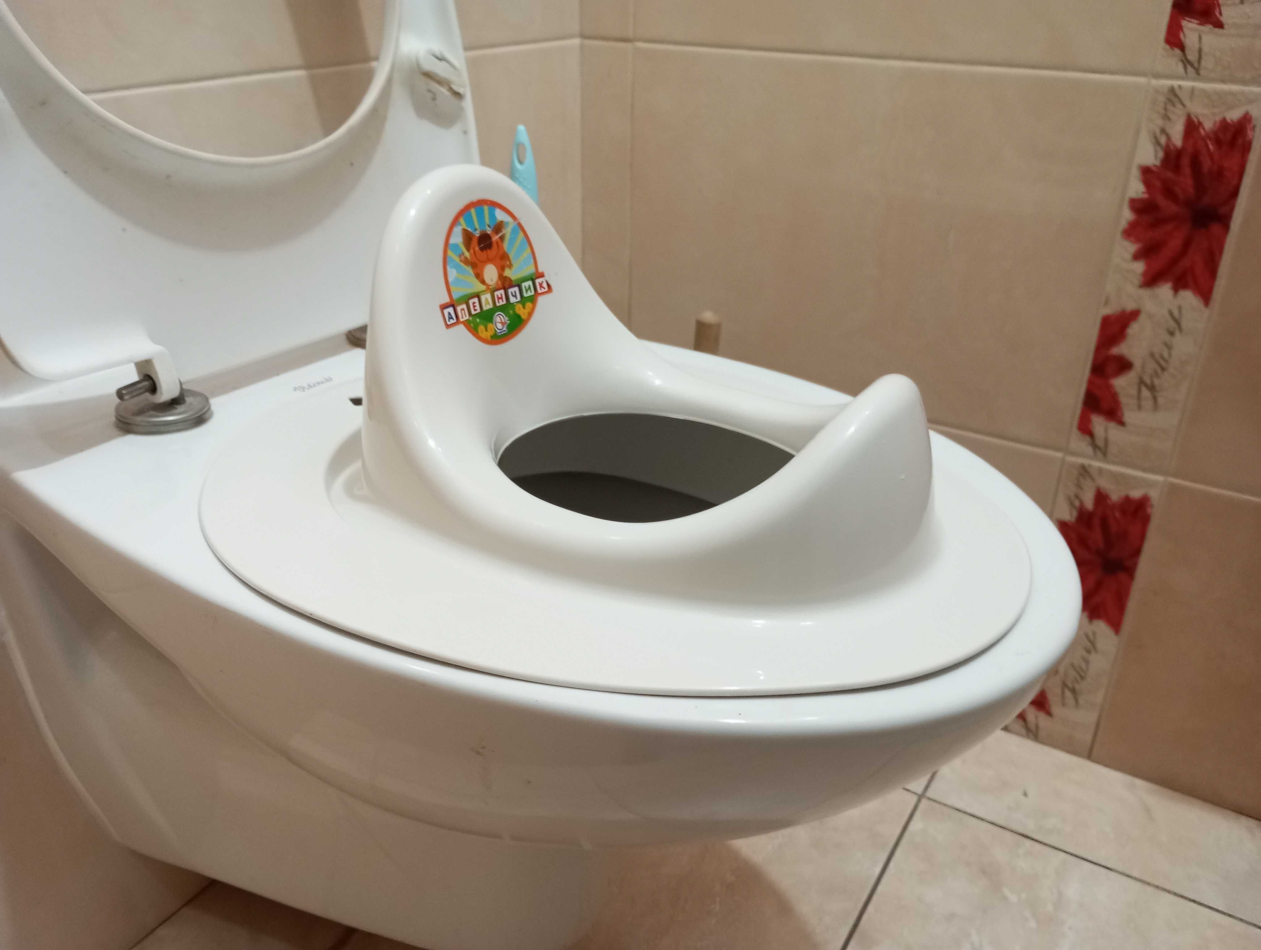 Сидушка на унитаз для малышей сидение туалет