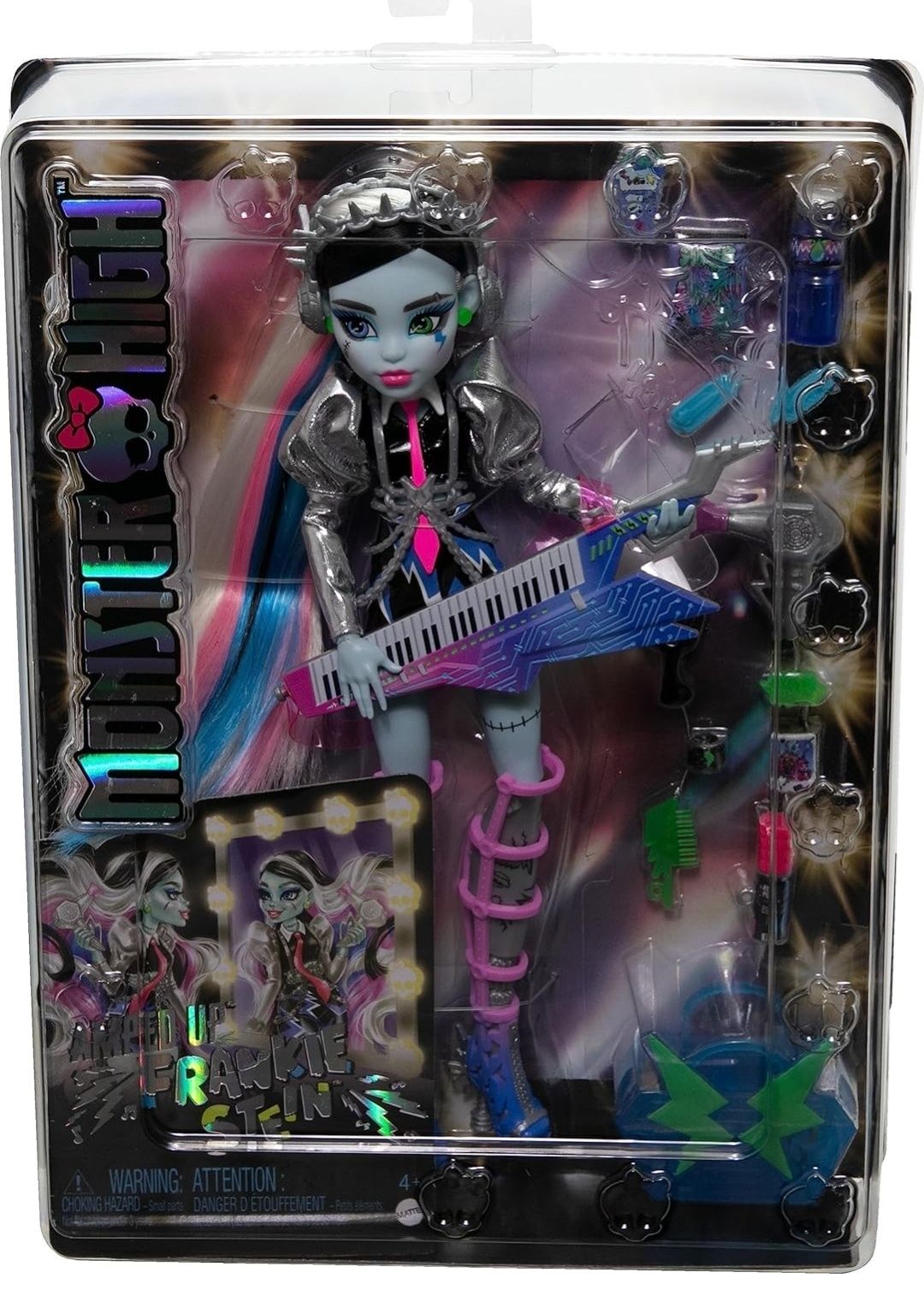 Лялька Монстер Хай Френкі Рокстар Monster high