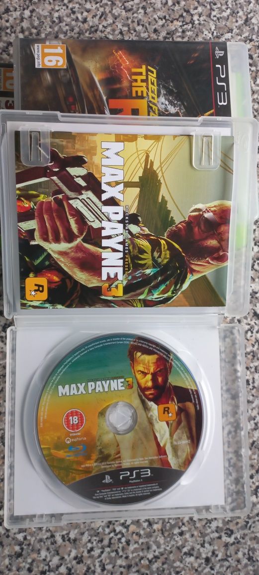 Max payne 3/Need for speed the run/Batman arkham city Ps3/Xbox 360