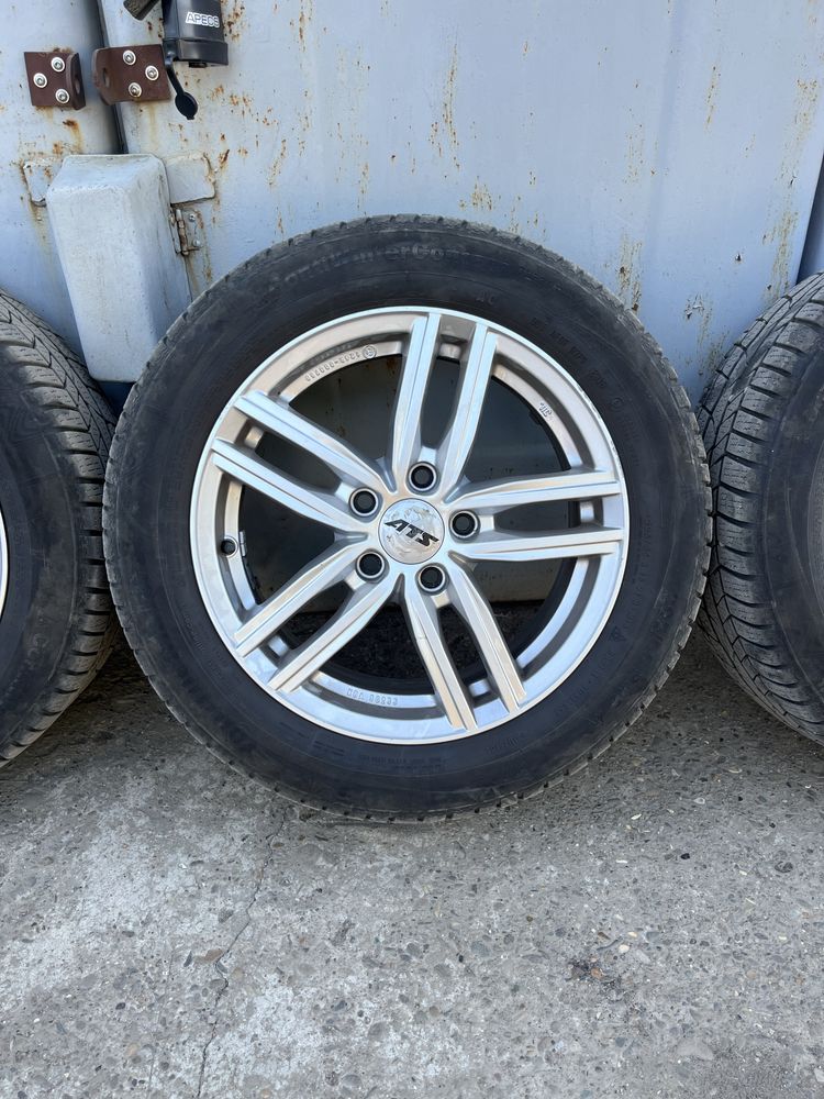 Диски оригінал ATS r16 5x112 6.5j ET46 з резиною skoda, vw, audi, seat