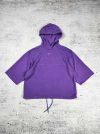 Bluza Nike damska oversize hoodie boxy fioletowa r. S