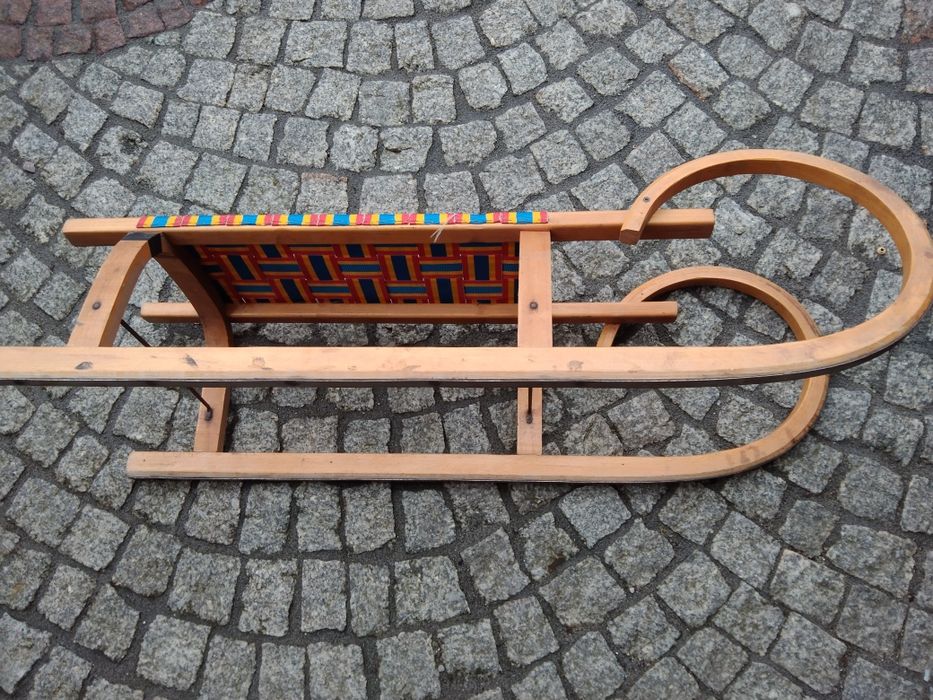 Sanki drewniane duze XXL