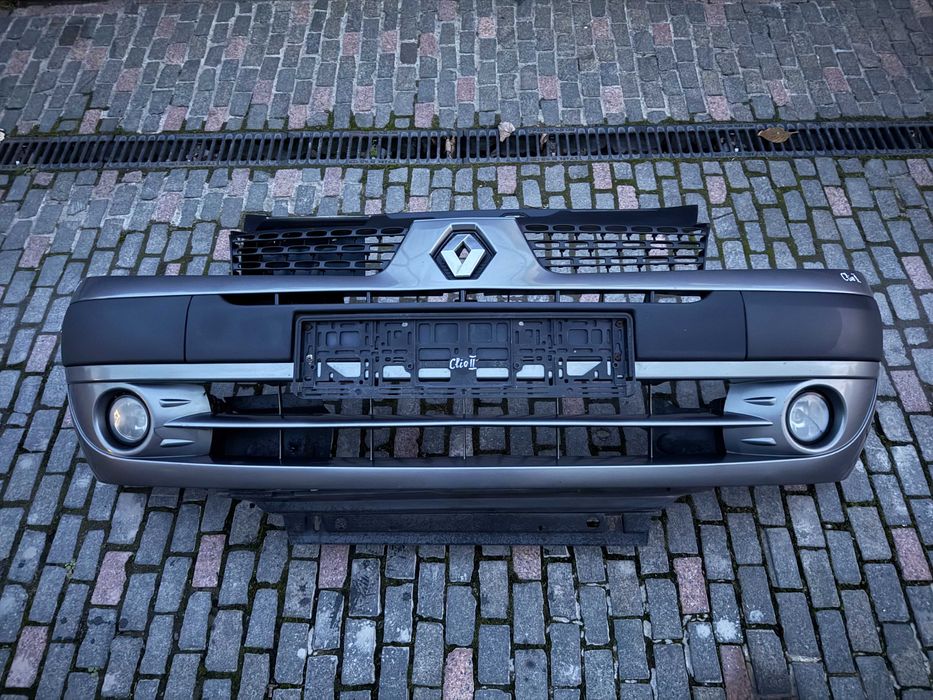 Бампер передній рестайл 8200074471 Renault Clio 2 2001-2005pp №4