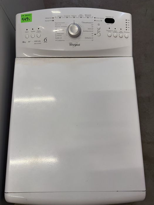WYPRZEDAŻ! 6 miesięcy gwarancji/używana pralka Whirlpool 6kg