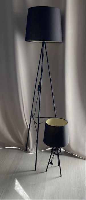 Sprzedam komplet 2 lamp dekoracyjnych stojących