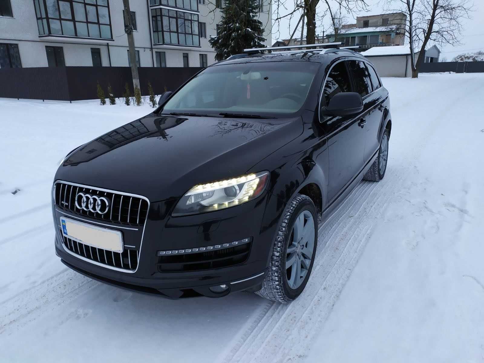 Перемички Аеро M4 - GV5 на рейленги Audi Q7 2005-2015 р