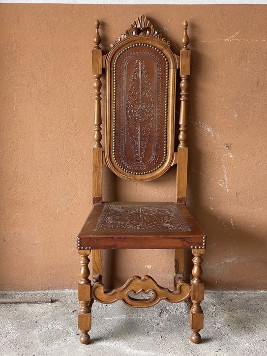 Conjunto 6 cadeiras em madeira