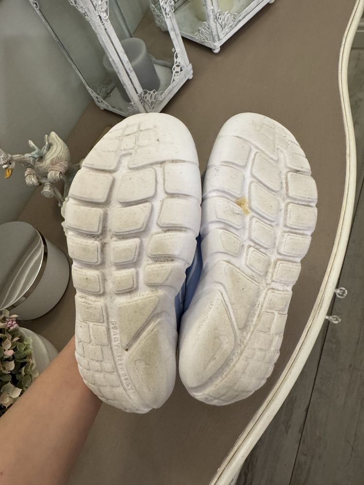 Nike sneakersy błękitne 32