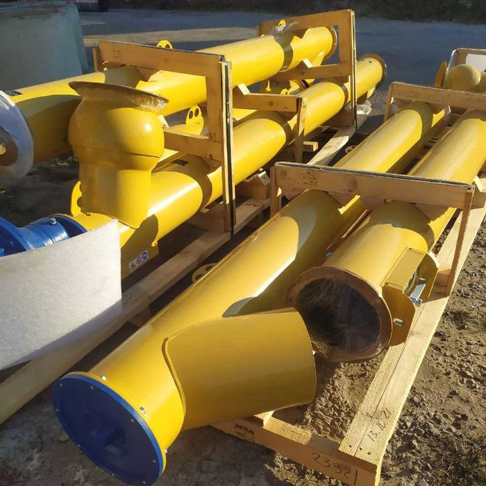 Навантажувач шнековий, живильник, конвеєр, гвинтовий, шнек, цементу