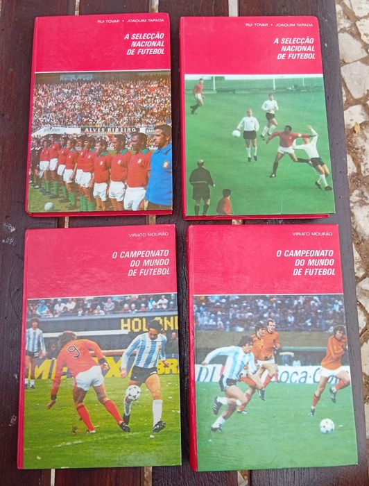 Livros de futebol dos anos 70