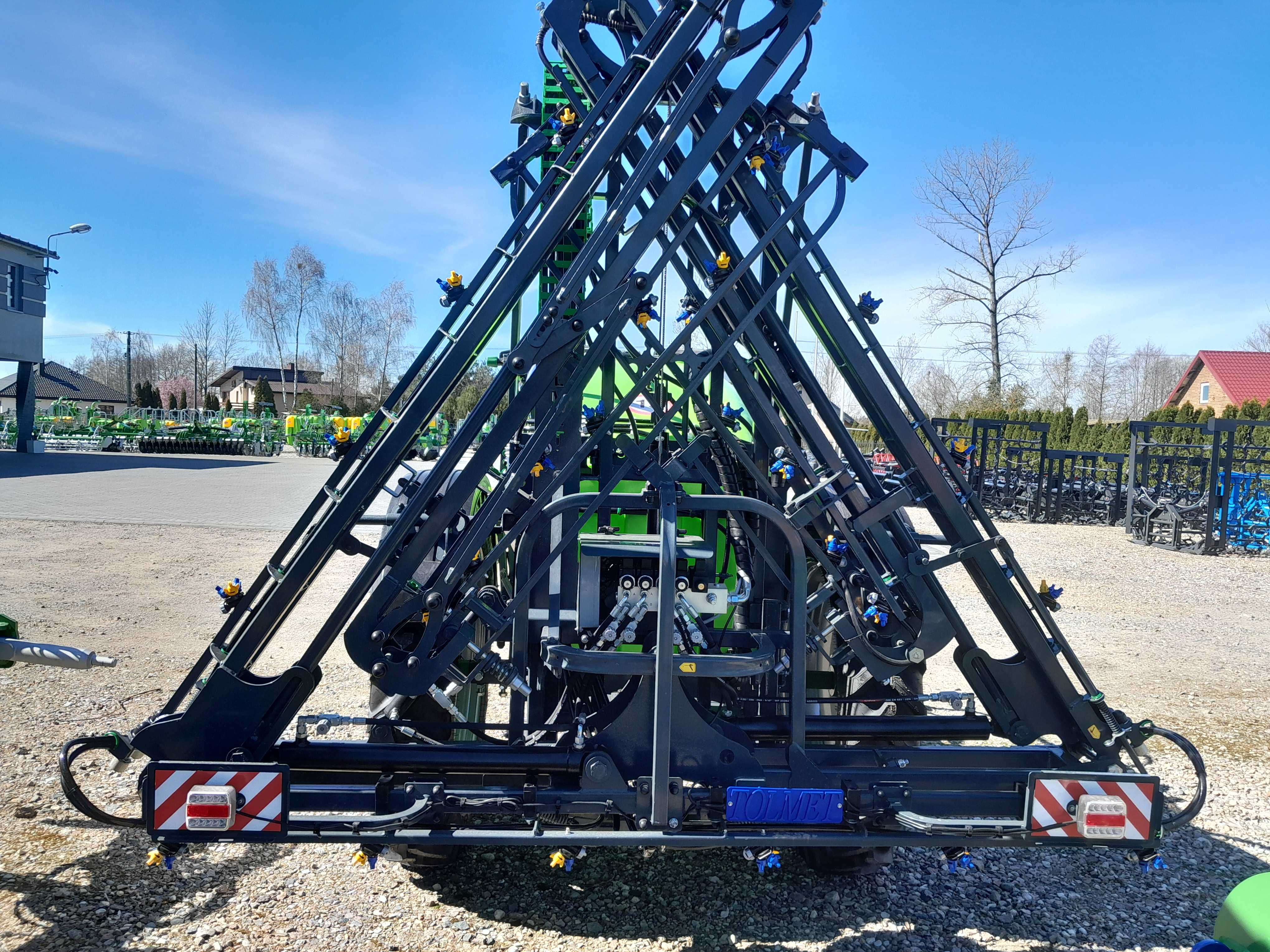 Opryskiwacz Bruno X 1500 l 15 m lance Tolmet własna hydraulika od ręki