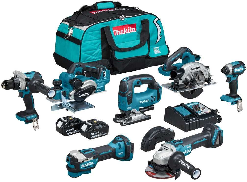 Makita DLX7019TX1 Набор аккумуляторных инструментов НОВЫЙ!